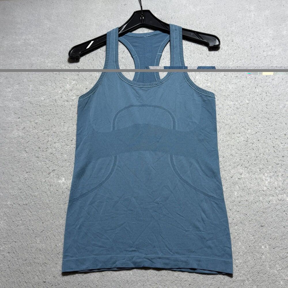 Lululemon Women’s Size 6 Teal Green Swiftly Tech Racerback Tank Top